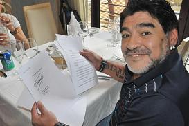 Fidel con carta a Maradona derrumba especulaciones